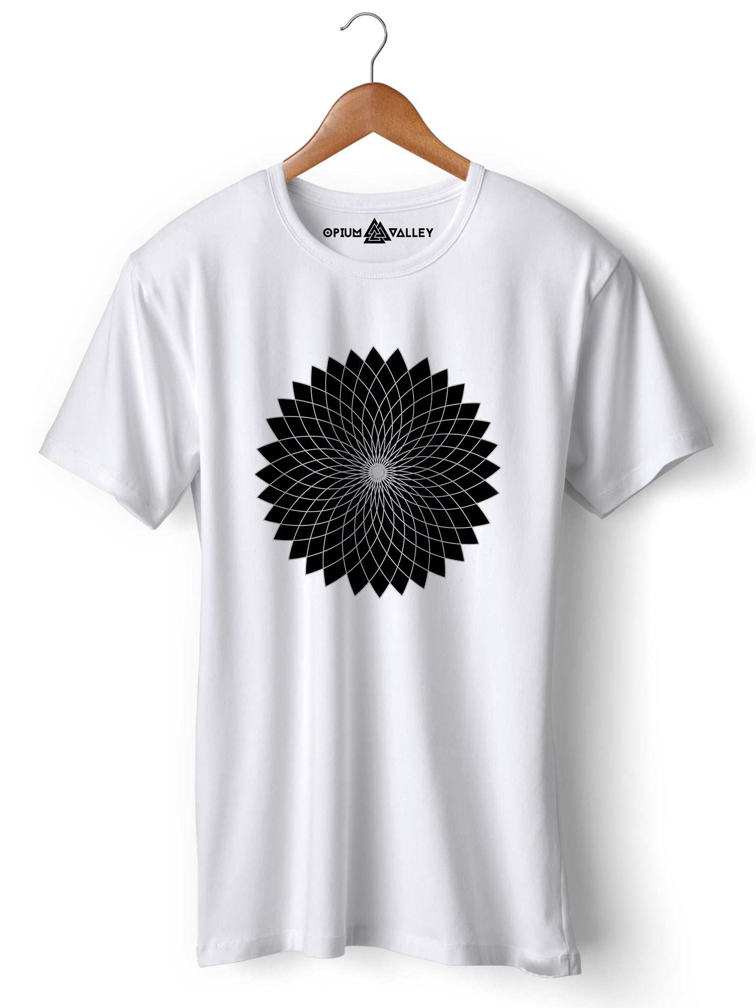 illusion- Round Neck T-Shirt - Opium Valley