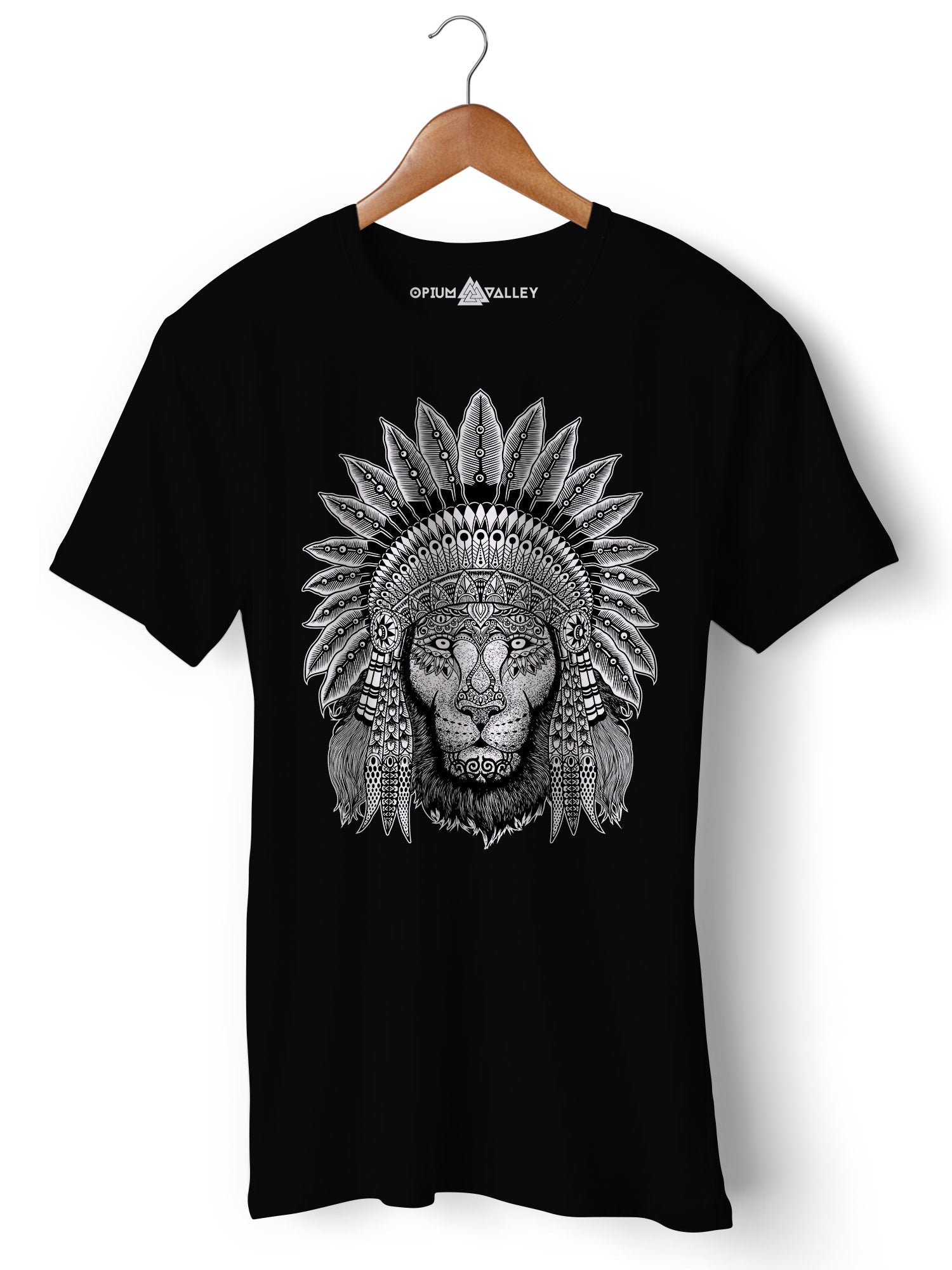 King T-shirt - Majestic Lion Crown Tee