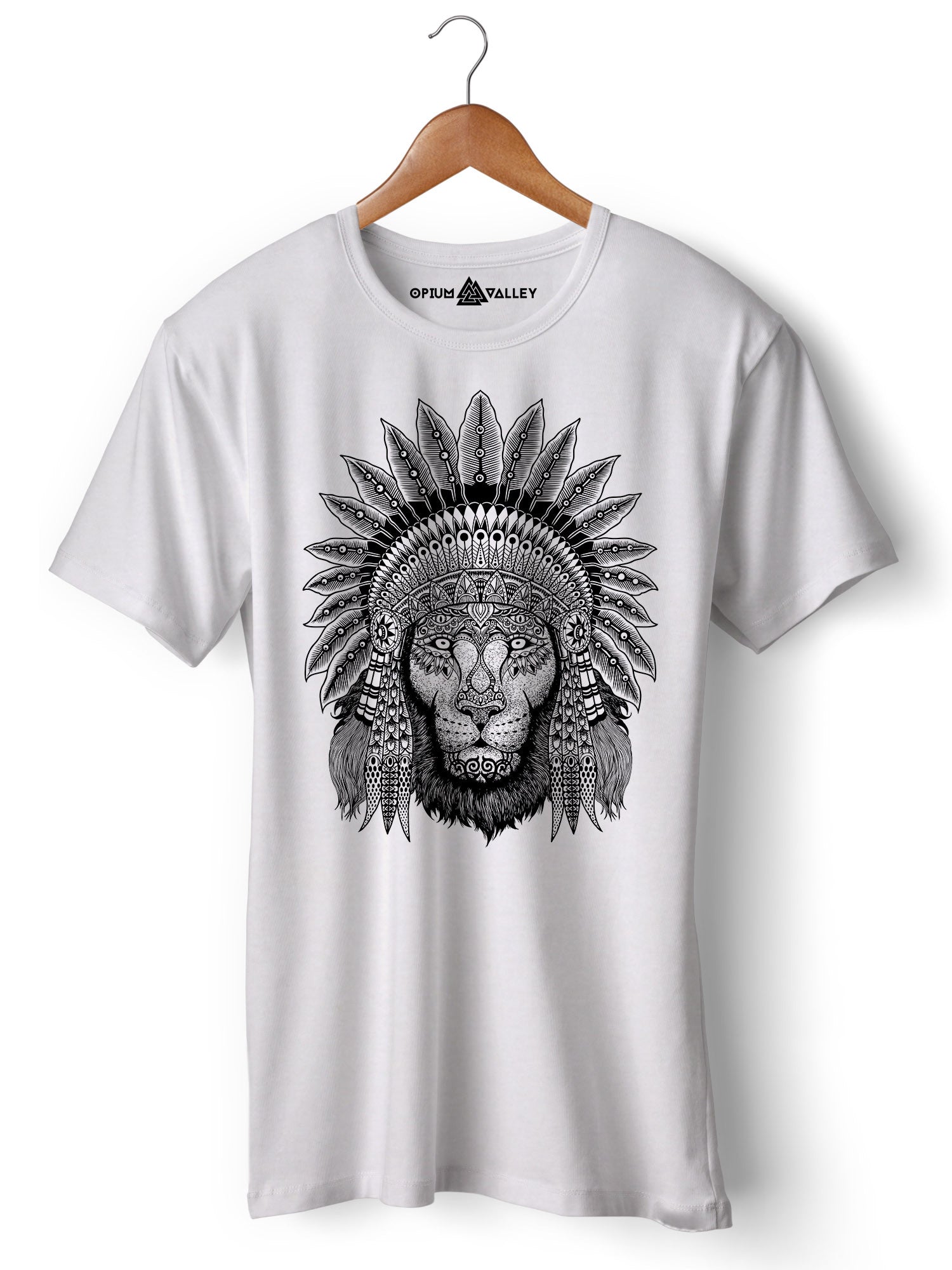 King T-shirt - Majestic Lion Crown Tee