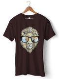Leisure Lion - Round Neck T-Shirt - Opium Valley