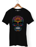 Men's Devil Kush Psychedelic Graphic T-Shirt - Vibrant Trippy Design