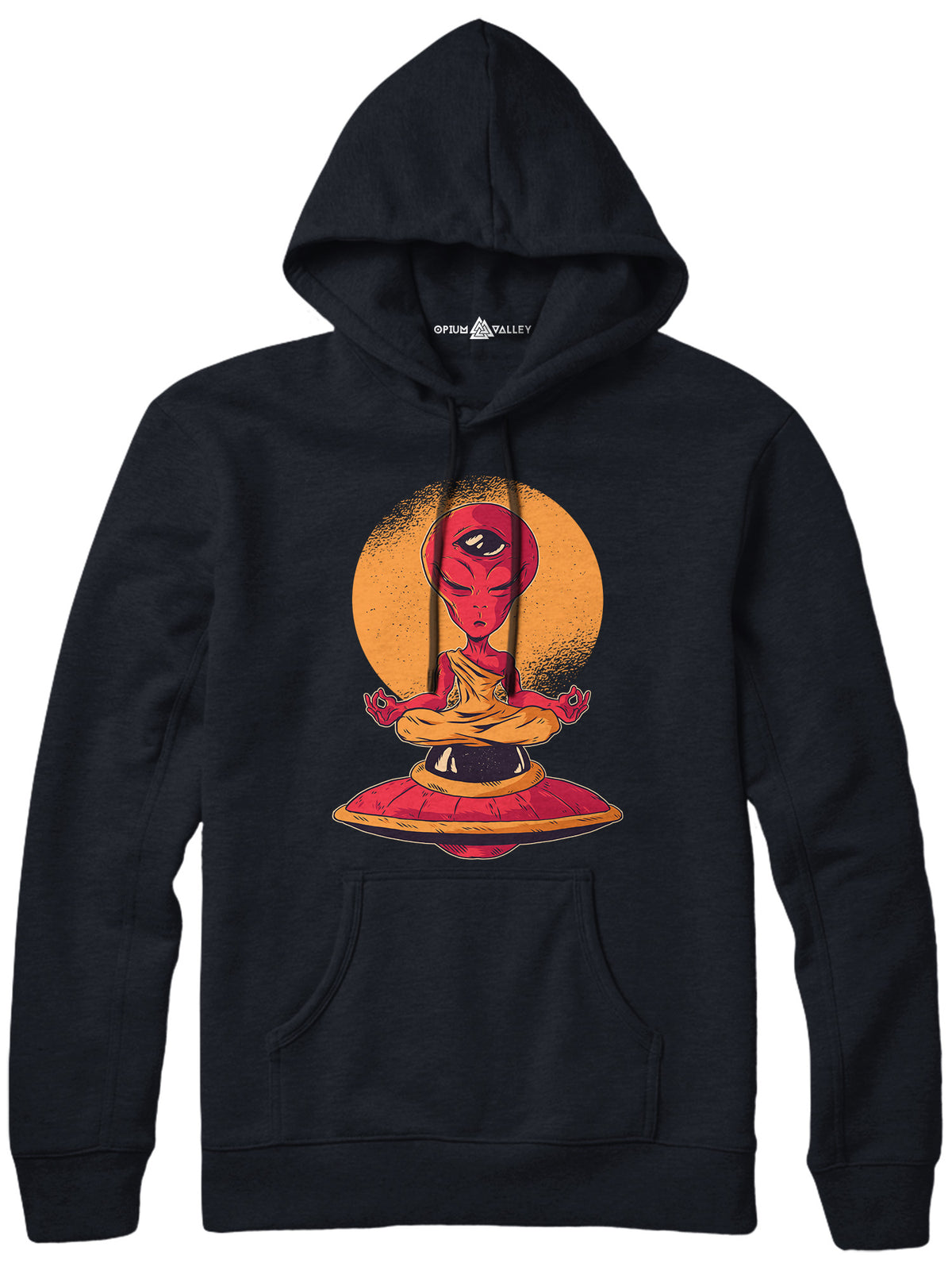 Alien Meditation - Hoodie - Opium Valley