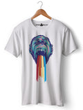 Monkey Rain - Round Neck T-Shirt - Opium Valley