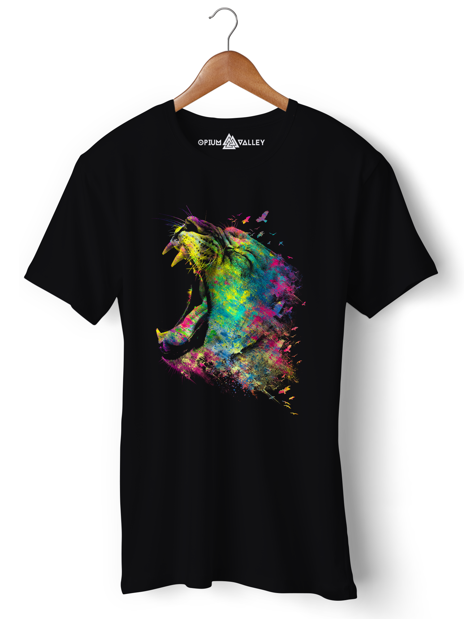 Vicious Nature - Round Neck T-Shirt - Opium Valley