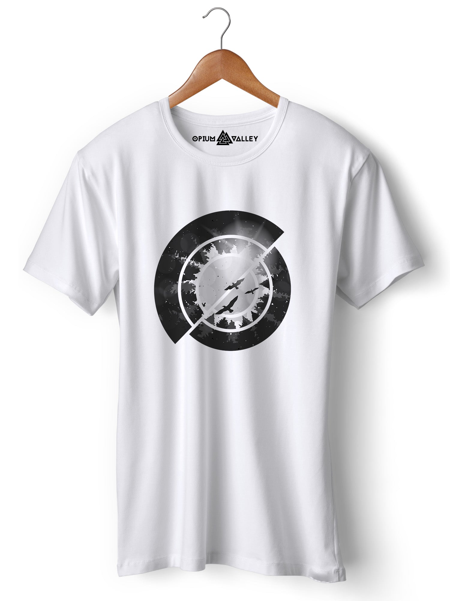 Nature - Round Neck T-Shirt - Opium Valley