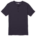 Navy Blue - Henley T-Shirt - Opium Valley