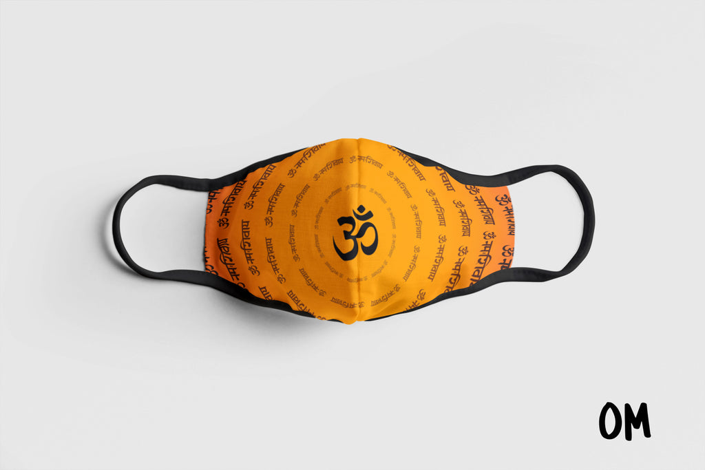 Designer Face Mask (3-layer with filter pocket): OM