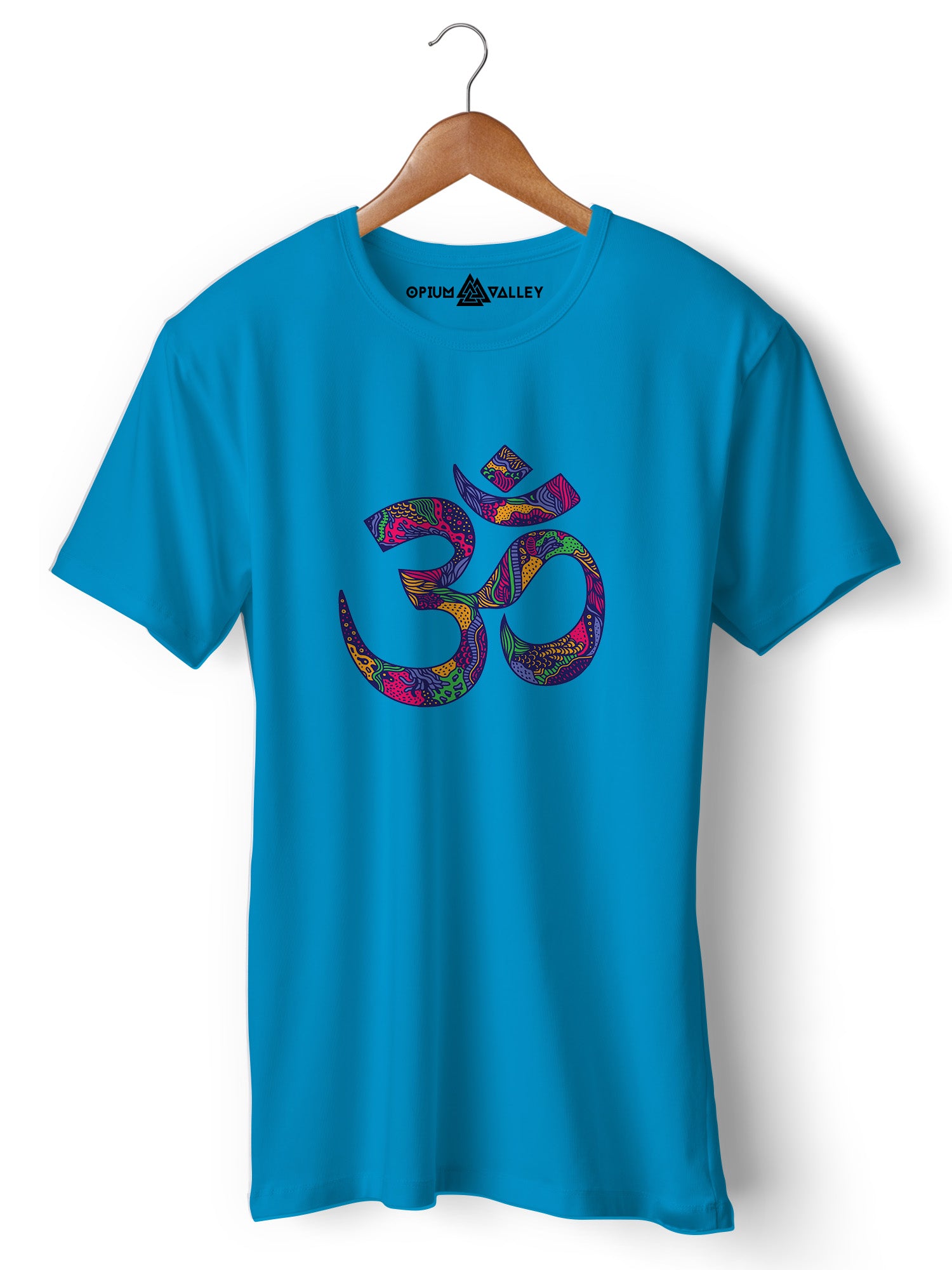 Om Symbol - Round Neck T-Shirt - Opium Valley