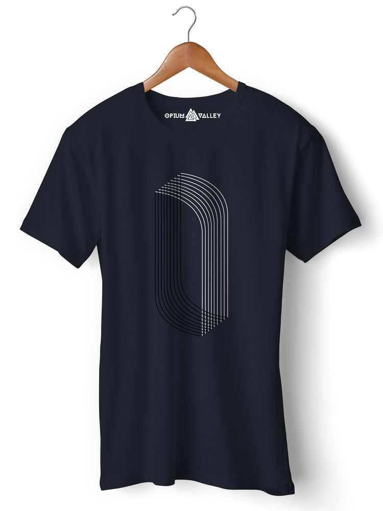Overlap - Round Neck T-Shirt - Opium Valley