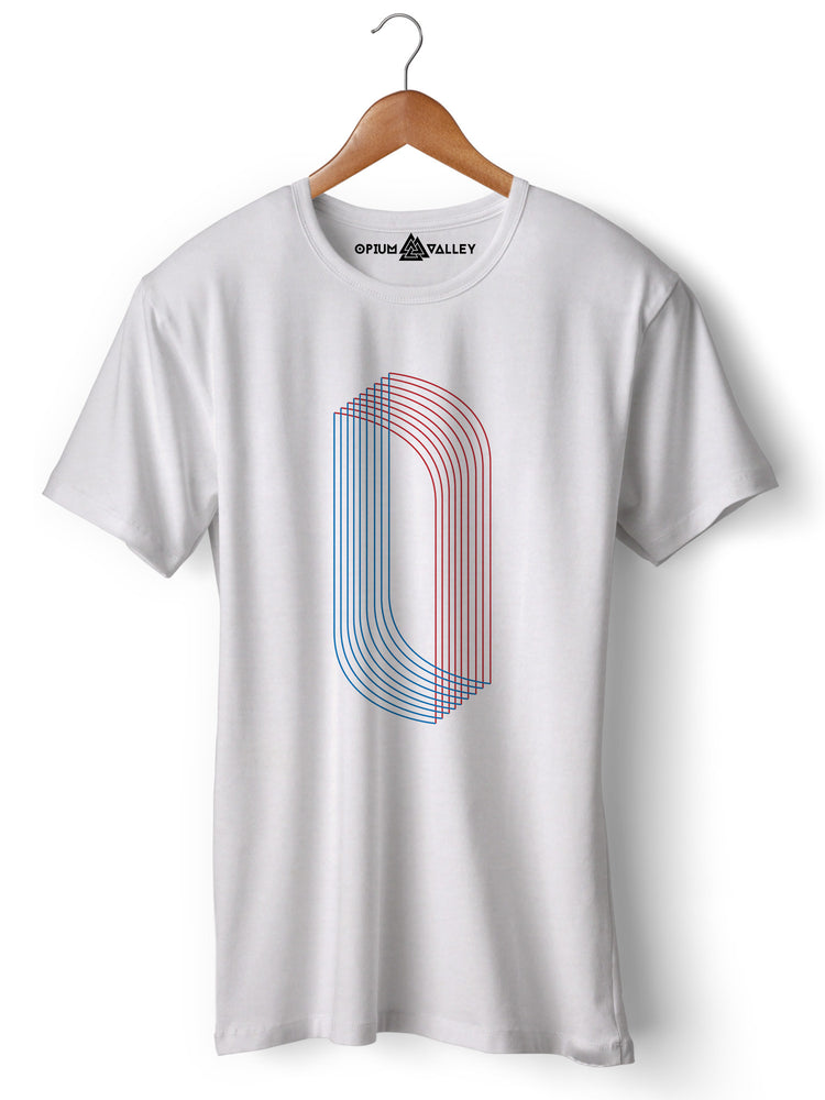 Overlap - Round Neck T-Shirt - Opium Valley