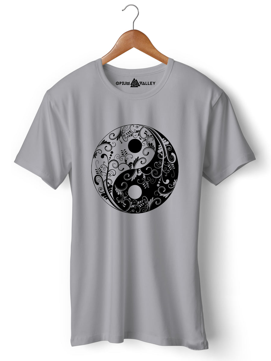 Yin Yang - Round Neck T-Shirt