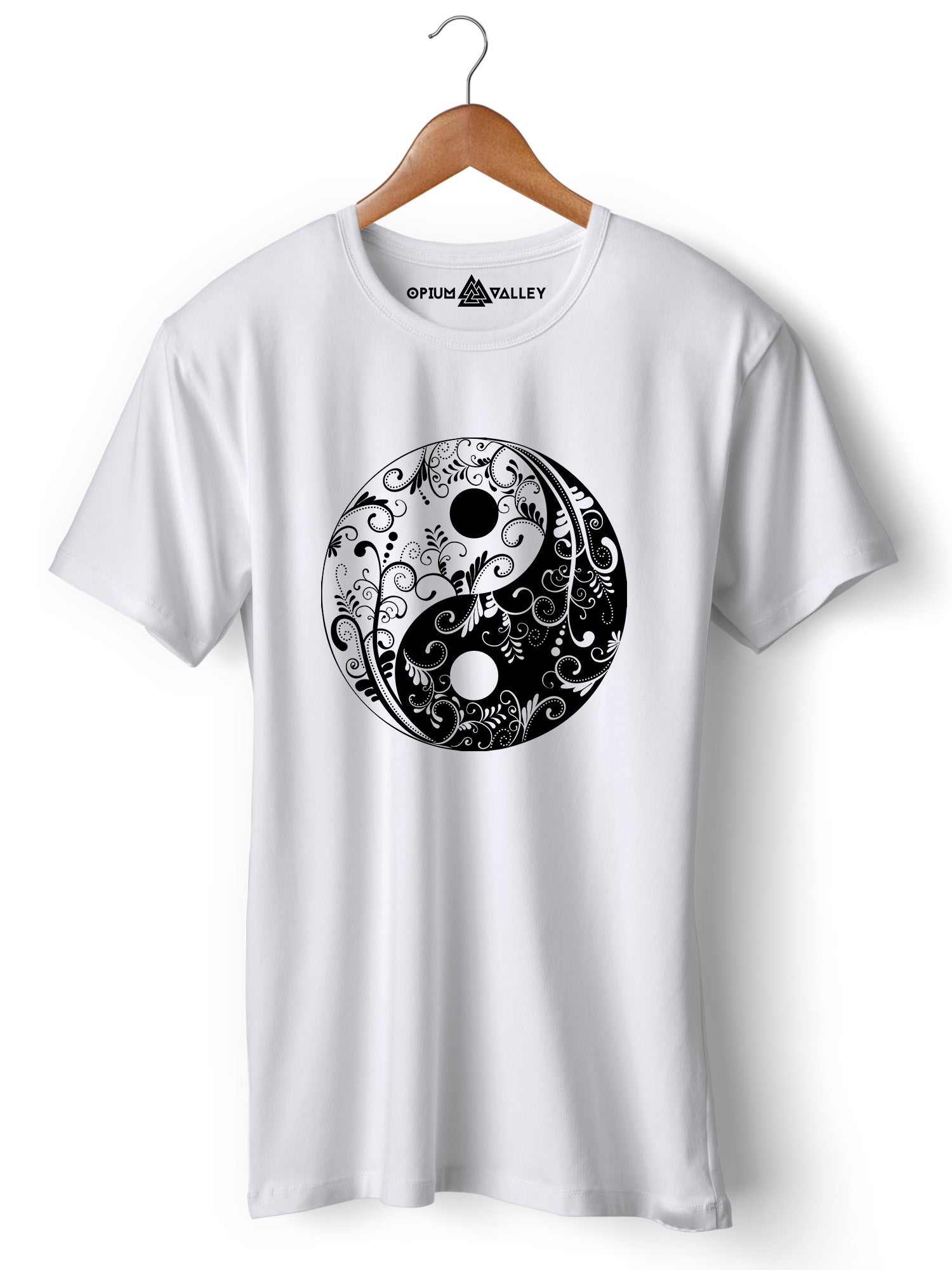 Yin Yang - Round Neck T-Shirt - Opium Valley