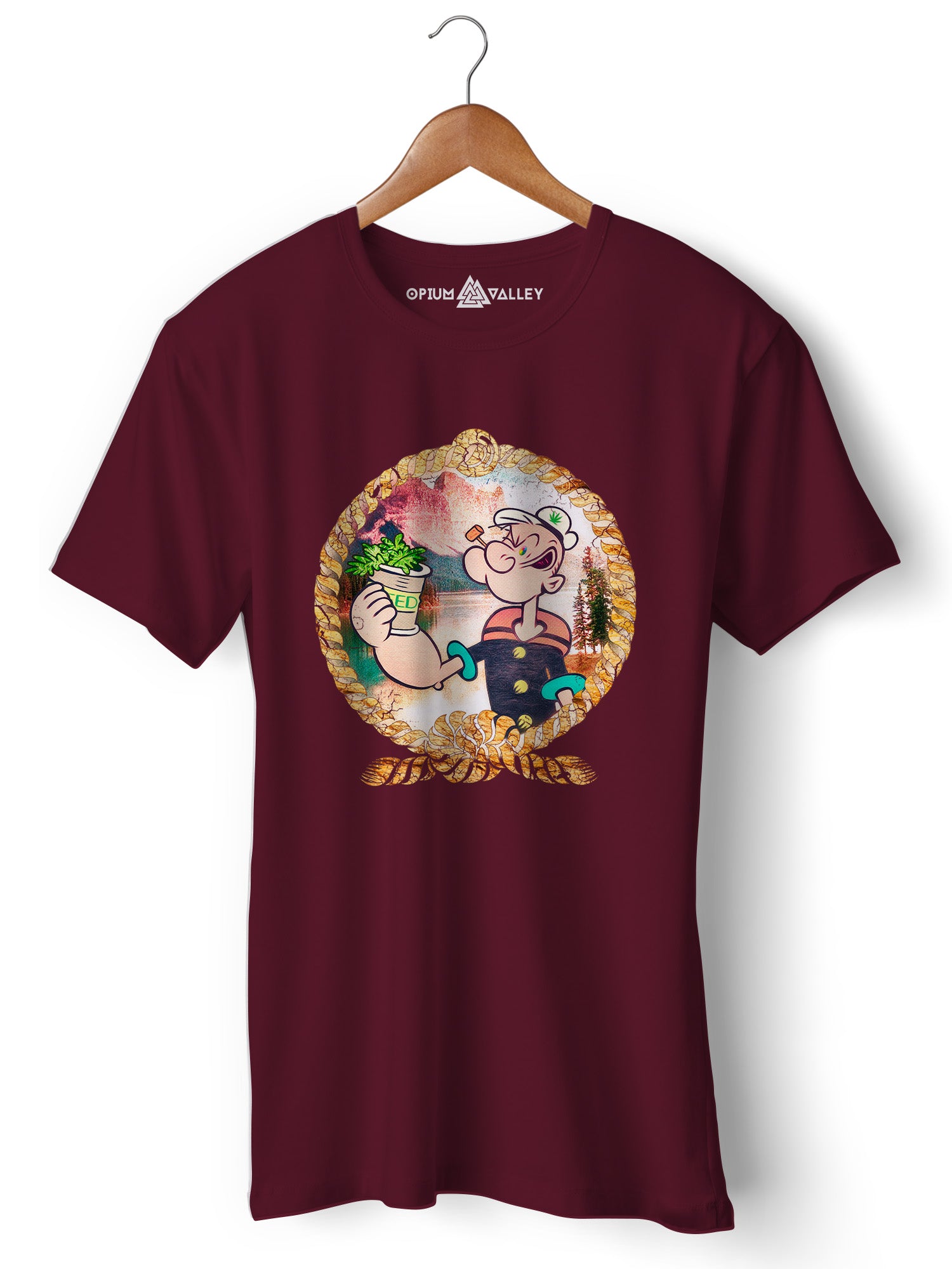 Popeye's Secret - Round Neck T-Shirt - Opium Valley