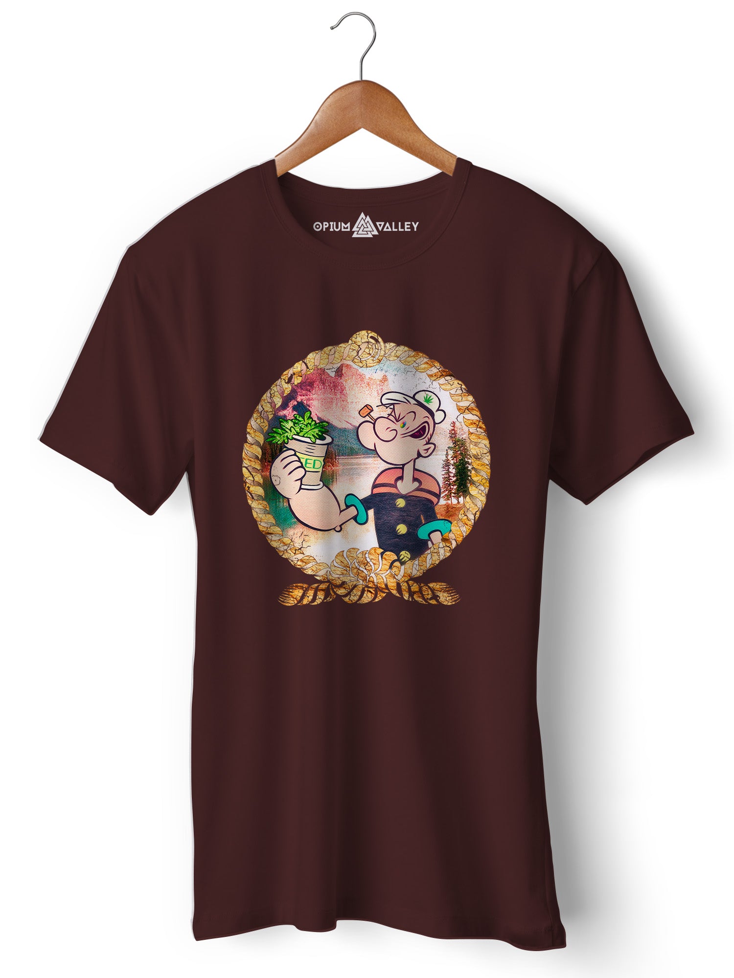 Popeye's Secret - Round Neck T-Shirt - Opium Valley