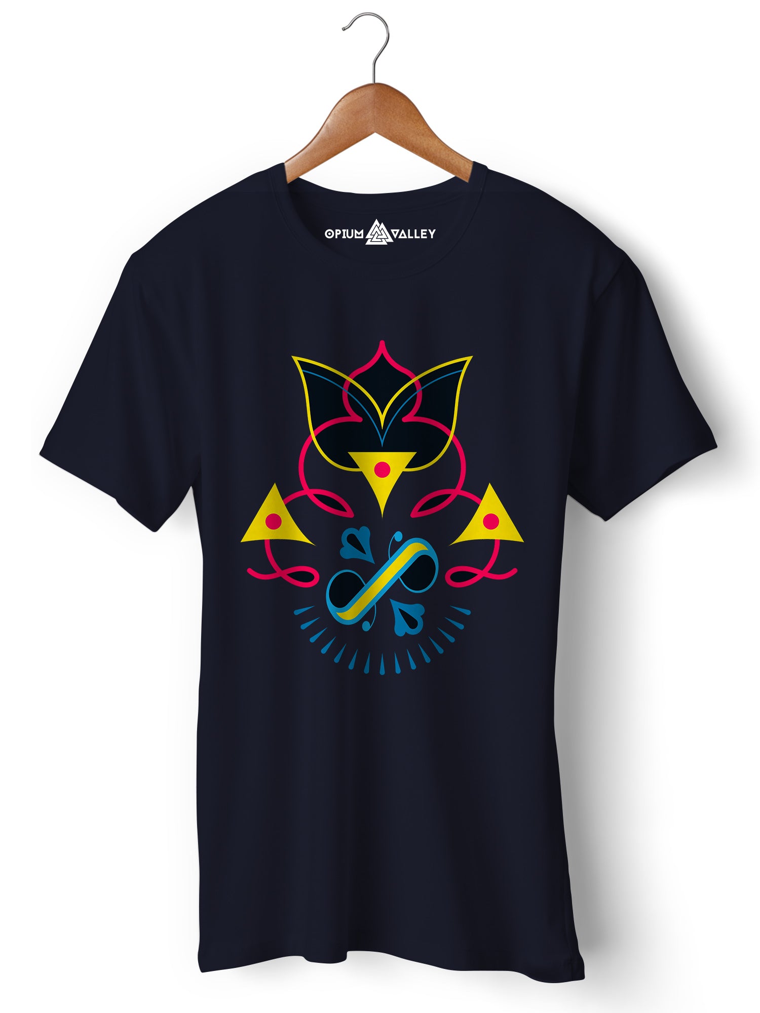 Psychedelic Art T-shirt - Intricate Design Details