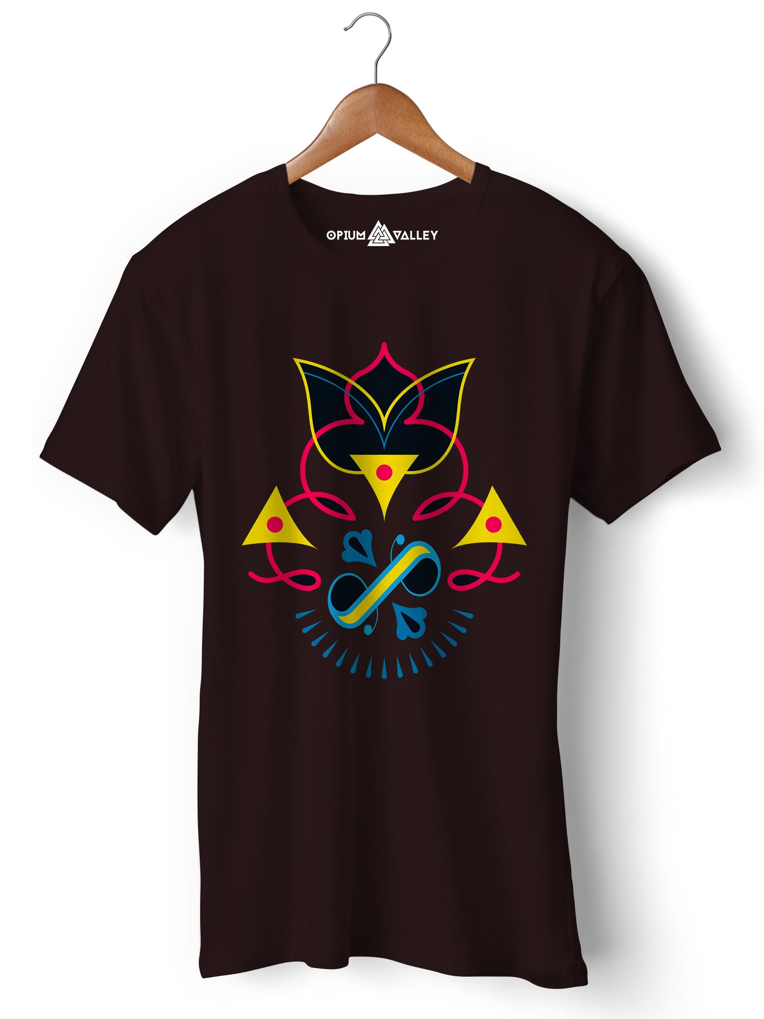 Men's Psy Art Graphic T-Shirt - Wearable Psychedelic Artwork