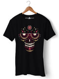 Men's Psy Face Graphic T-Shirt - Vibrant Psychedelic Design