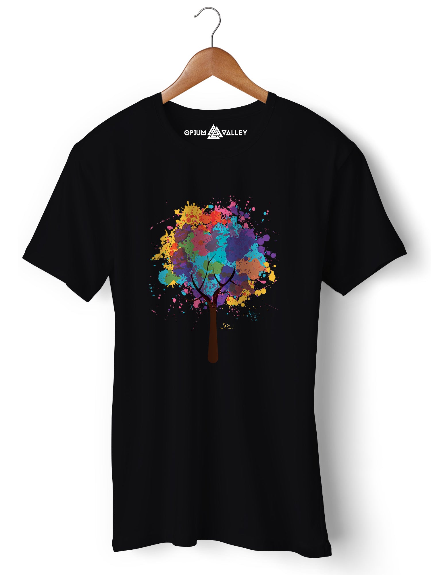 Psy Tree - Round Neck T-Shirt - Opium Valley