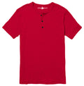 Red - Henley T-Shirt - Opium Valley
