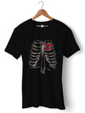 Rib Cage - Round Neck T-Shirt - Opium Valley