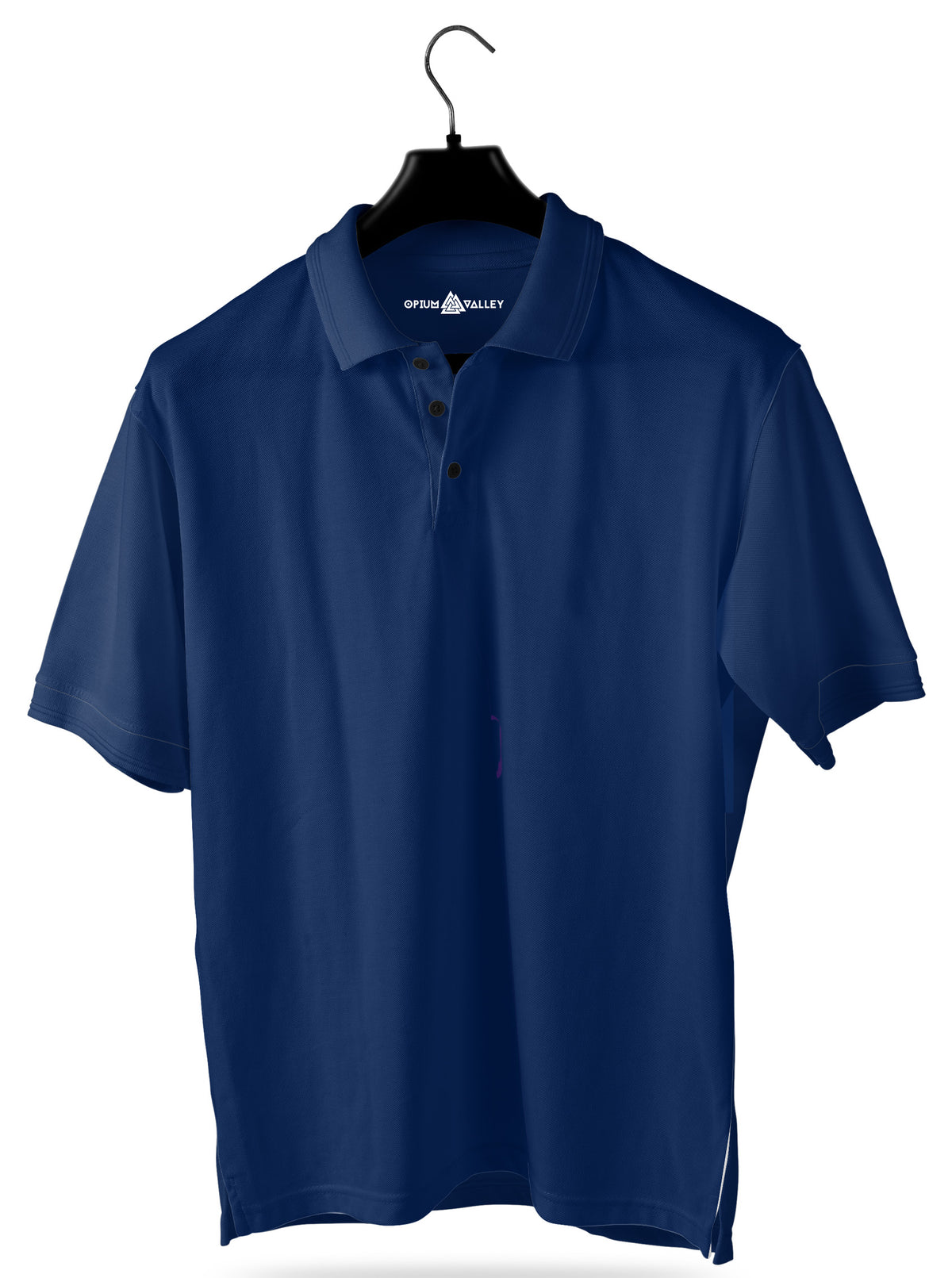 Royal Blue- Polo T-shirt - Opium Valley