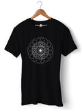 Sacred Geometry - Round Neck T-Shirt - Opium Valley
