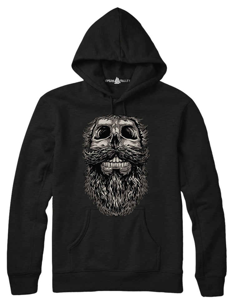 Skull Beard - Hoodie - Opium Valley