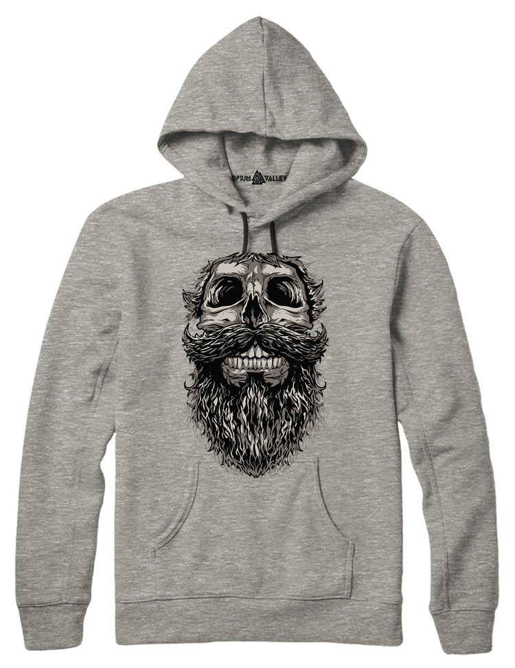 Skull Beard - Hoodie - Opium Valley