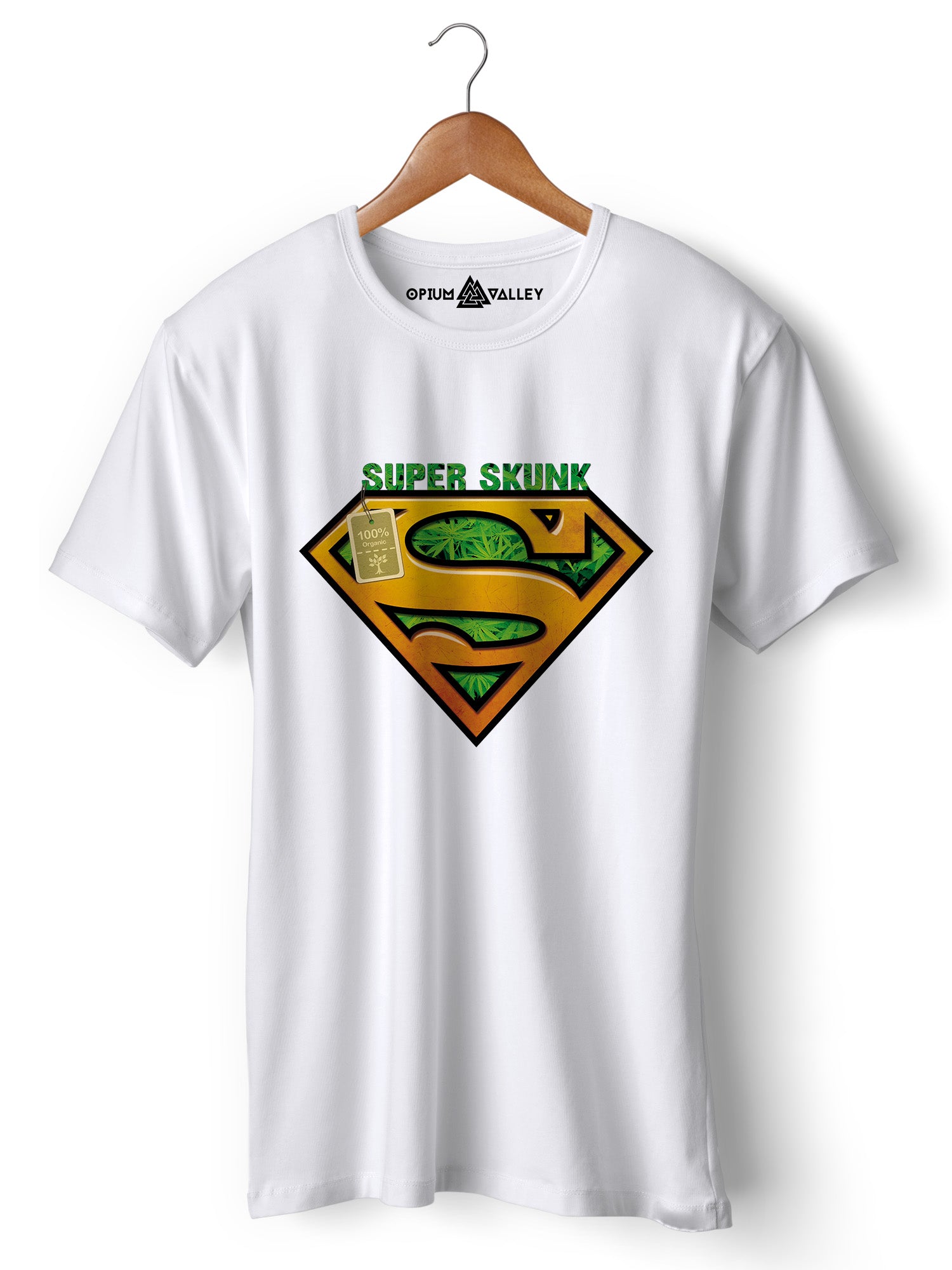 Super Skunk - Round Neck T-Shirt - Opium Valley