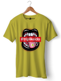 Tripping - Round Neck T-Shirt - Opium Valley