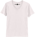 White - V-neck T-Shirt - Opium Valley