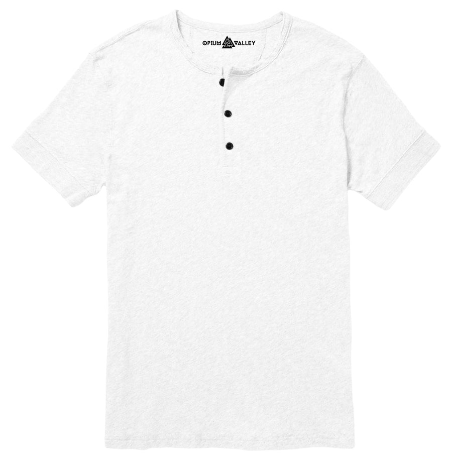 White - Henley T-Shirt