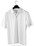White- Polo T-shirt - Opium Valley